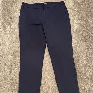 Navy blue dress pants from express. Worn once. In great condition. Size 12